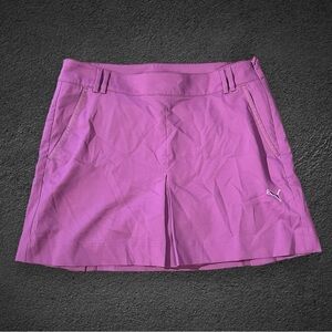 Puma Cell Bright Violet Golf Tech Skirt/Skort